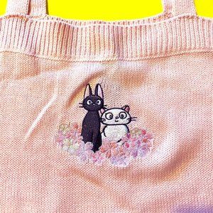 Her Universe Studio Ghibli Kiki's Delivery Service Sakura Jiji/LilyCat Knit Cami